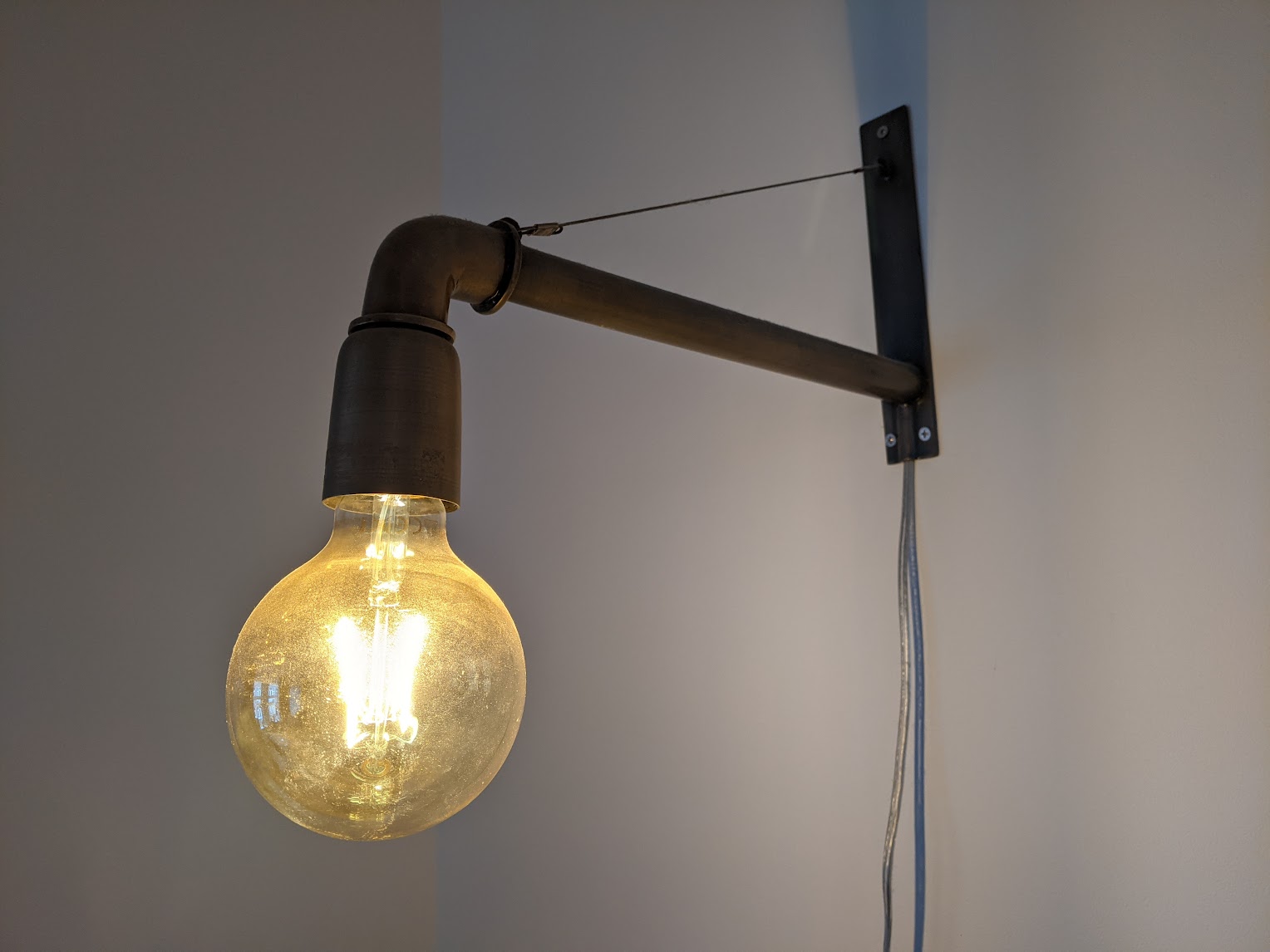 lamp boven trap